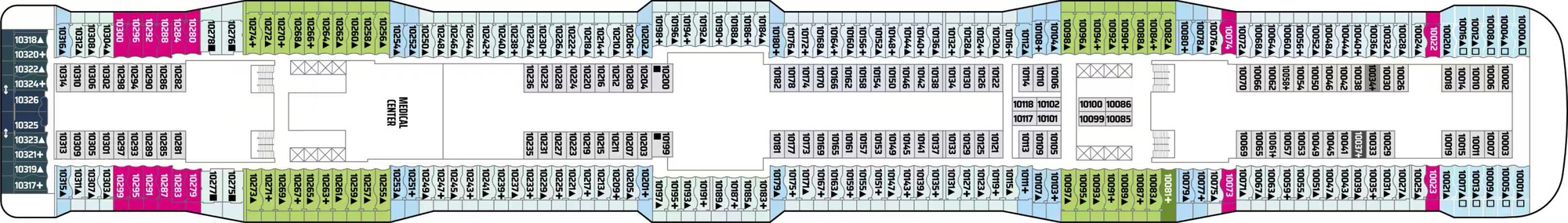 Deck 10 plan